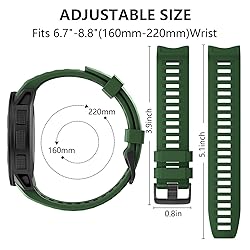 MYSNBKN Compatible with Garmin Instinct Band, Soft