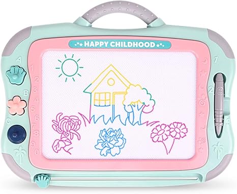 Amazon Co Jp 特大の磁気製図板 子供用おもちゃ板落書き板 幼児男の子 絵具セット ホーム キッチン