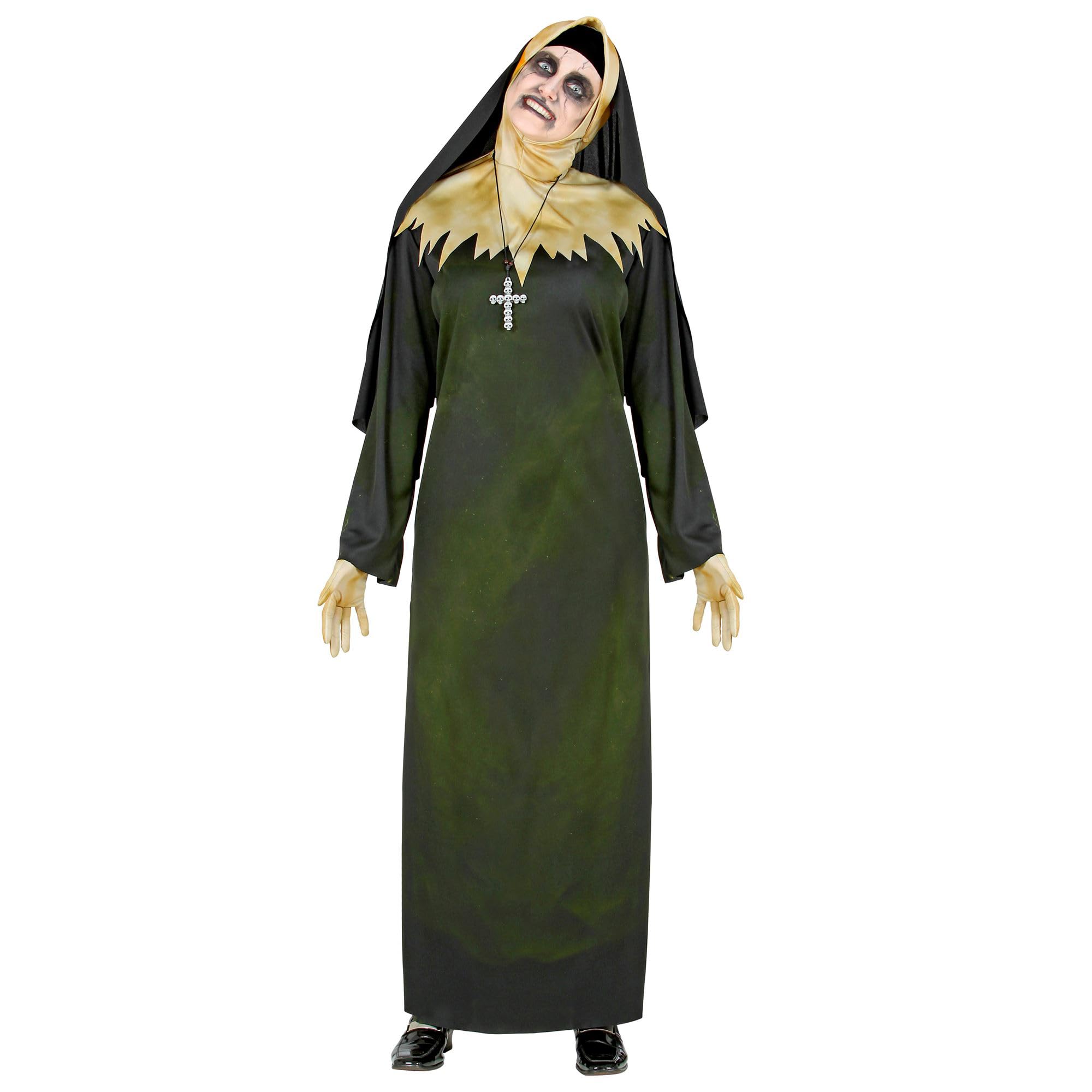 W WIDMANN MILANO Party Fashion - Demonic Nun Costume, Zombie, Horror, Gothic, Halloween, Carnival, Theme Parties