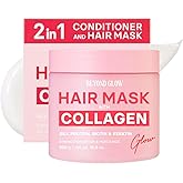 AVON Beyond Glow Collagen Hair Mask – Deep Nourishing & Strengthening Treatment for Soft, Smooth, Healthy-Looking Hair – Suitable for Most Hair Types
