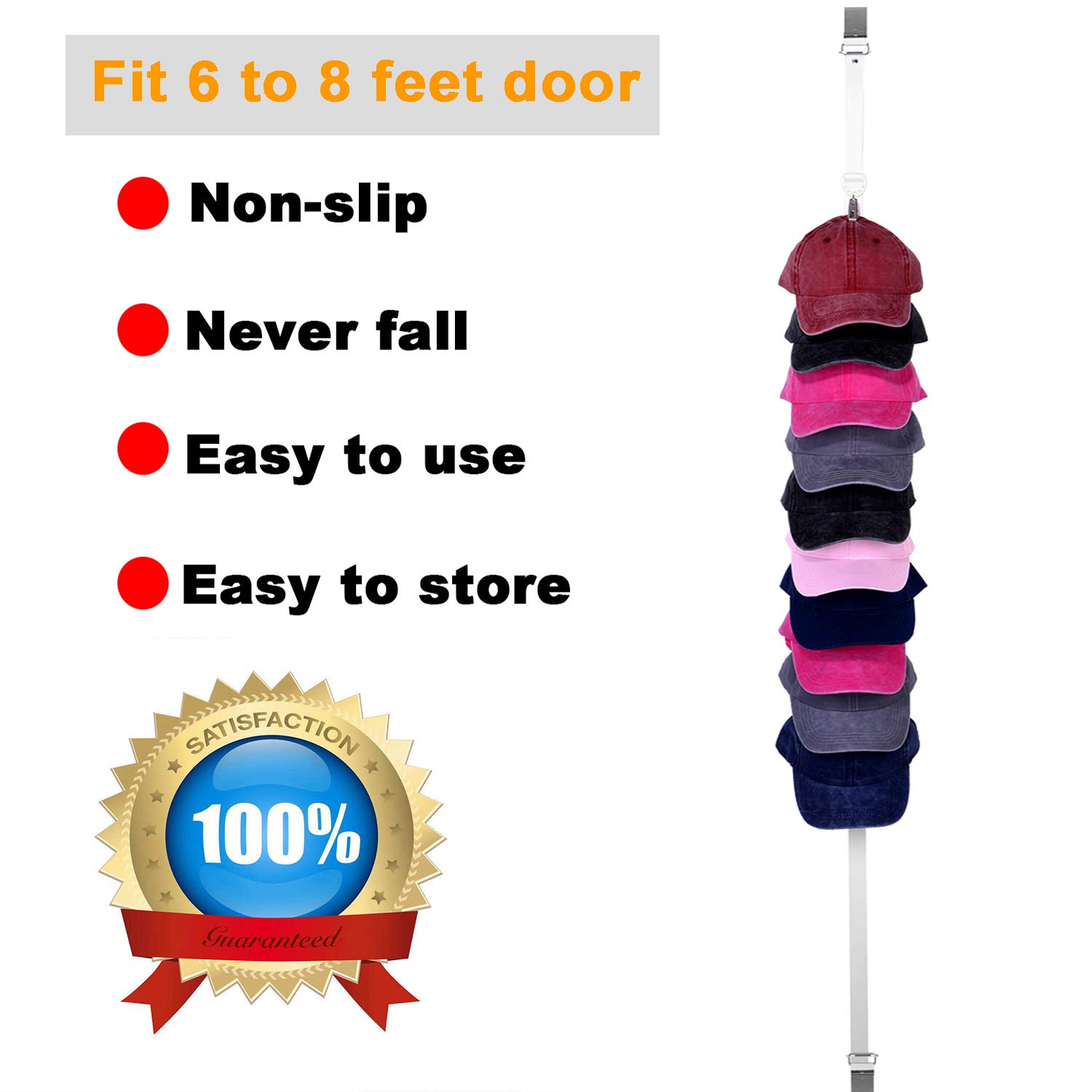 Baseball Cap Rack Hat Organizer Storage Closet Collection Storage Racks