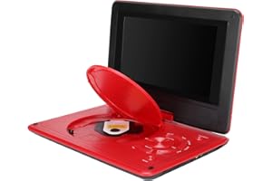 Portable DVD Player, 8.5inch Swivel LCD Screen, Car TV Player with Remote Control,1500mA Rechargeable Battery, Resume Play, U