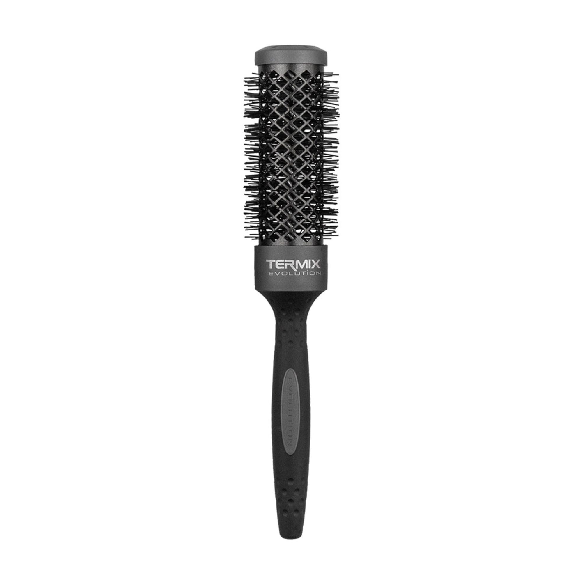 Termix Evolution Plus Ø 32 mm- Hairbrush for thick hair with Ionized bristles for thick and difficult-to-manage hair