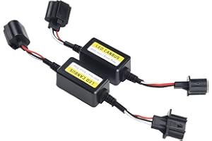 H13 9008 LED Headlight Canbus Decoder Anti-Flicker Resistor 50W 6 Ohm Error Canceller for Dodge for Ram 1500 2500 3500 Dakota