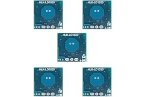 EC Buying 5PCS LD1020 Microwave Radar Sensor Module 10GHz Radar Induction Micro Motion Intelligent Perception Sensor 3.3V 8M