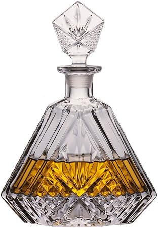 Ywarx Carafe A Whisky En Cristal Italien Sans Plomb Avec Bouchon