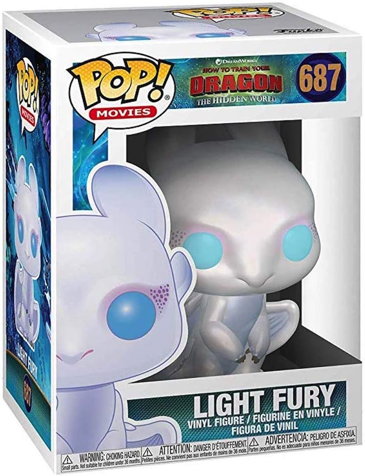 light fury funko pop 10 inch