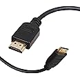 SideTrak Portable Monitor 3ft HDMI Cord | HDMI to Mini HDMI Cable | Compatible Swivel & Solo | Durable, Flexible, Tangle-Free Cord | Black