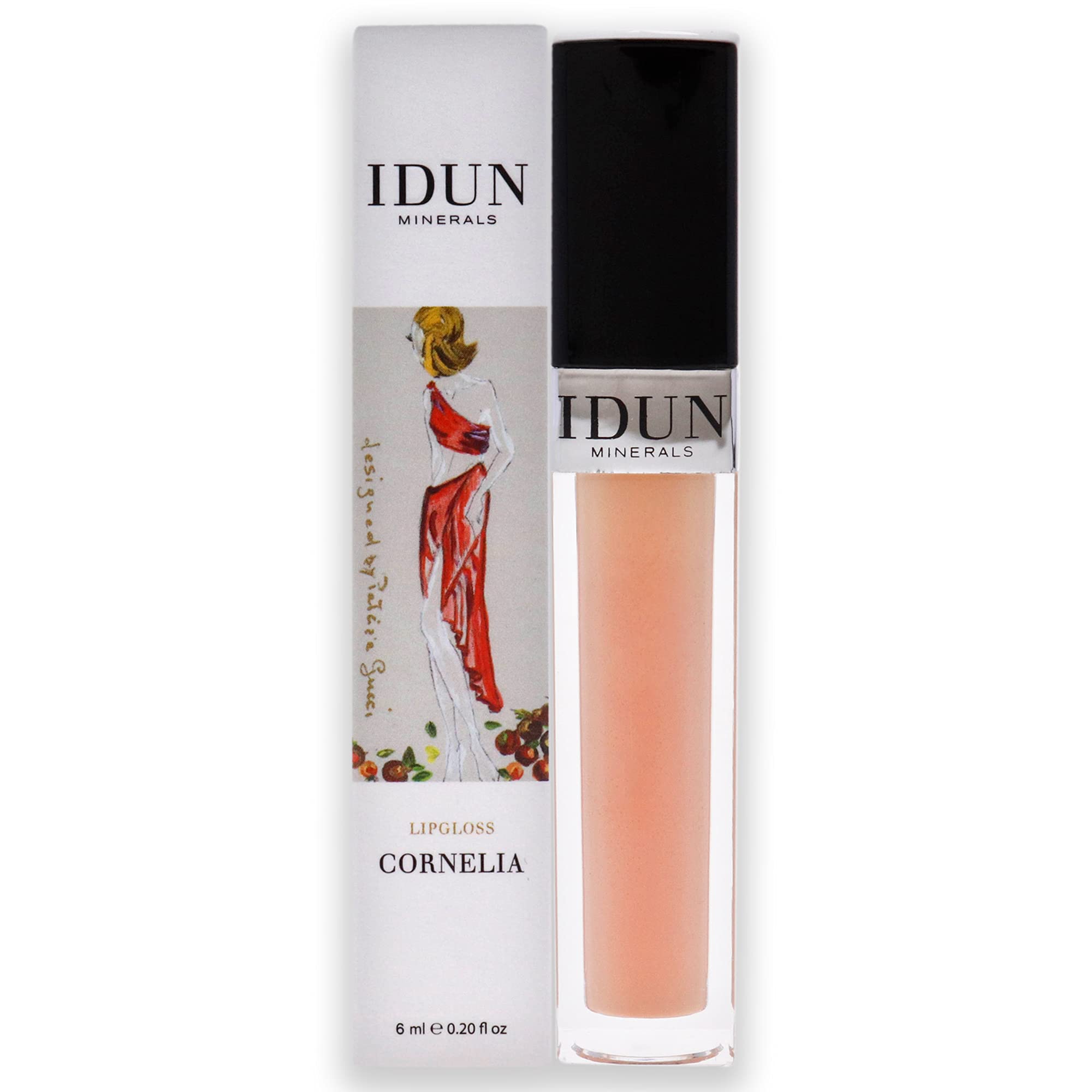 Idun Minerals Lipgloss - 003 Cornelia for Women 0.2 oz Lip Gloss