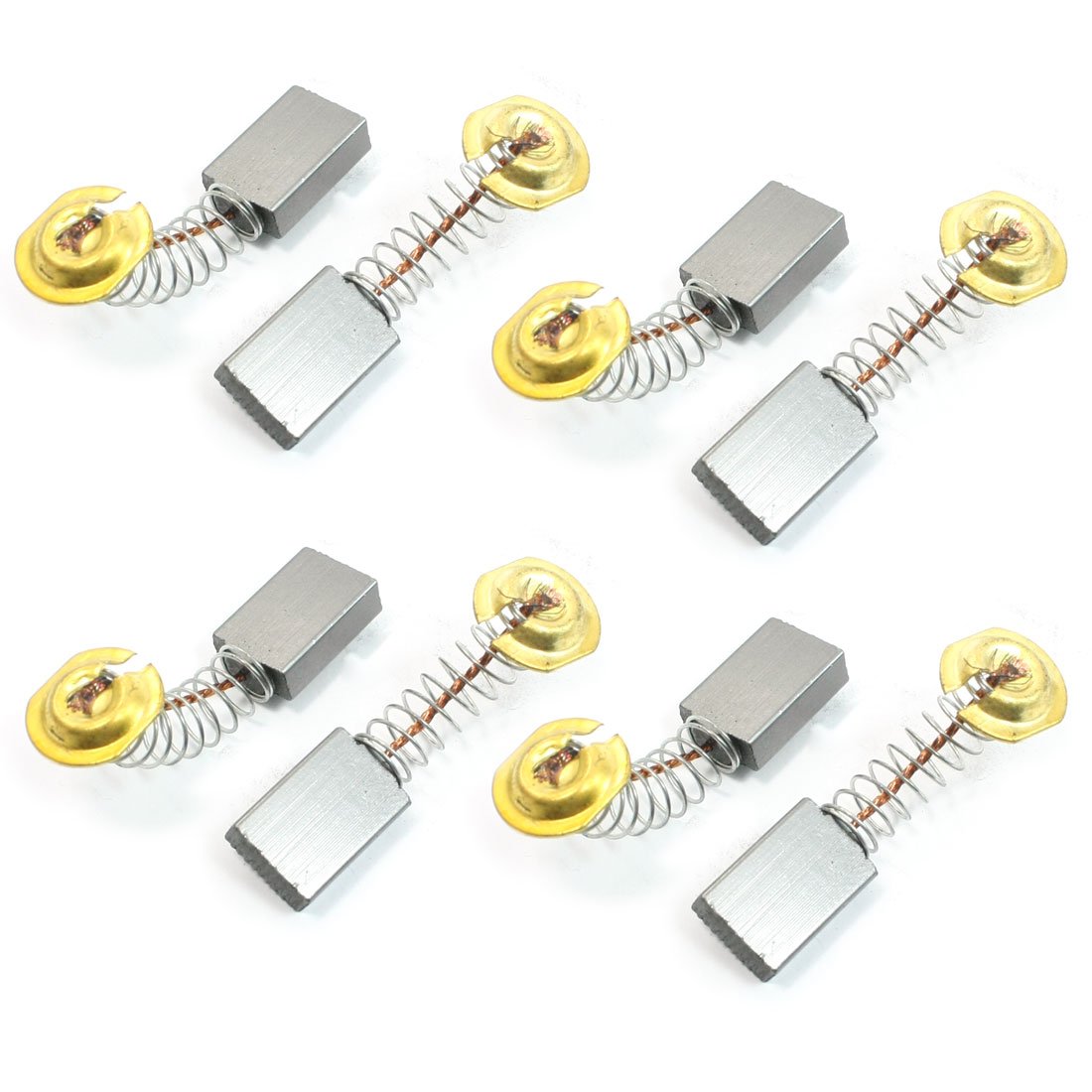 sourcing map 8Pcs 15.5mm x 11mm x 5mm CB-303 Type Motor Carbon Brush Motorcarbon — image 1