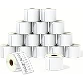 BETCKEY - Compatible DYMO 30256 (2-5/16" x 4") Shipping Labels, Perforated, Compatible with DYMO Labelwriter 450, 4XL, Rollo & Zebra Desktop Printers [16 Rolls/4800 Labels]