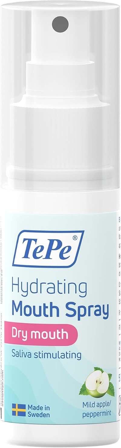 TePe Hydrating Mouth Spray Mild Apple Peppermint 50ml Fluoride
