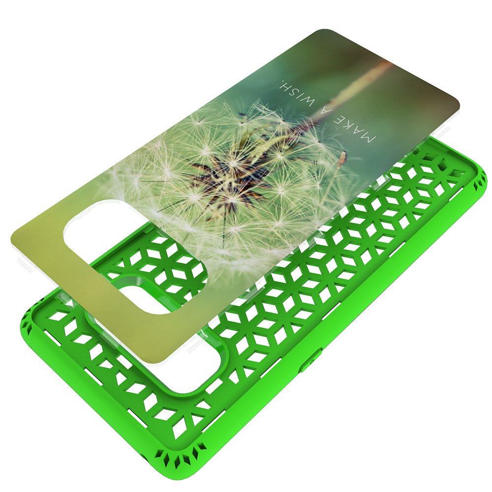 Galaxy Note 8 Case, MagicSky Shockproof Slim Corner Protection with Resilient Shock Absorption Rubber Protective Case Cover for Samsung Galaxy Note8 (2017) 6.3 Inch - Dandelion