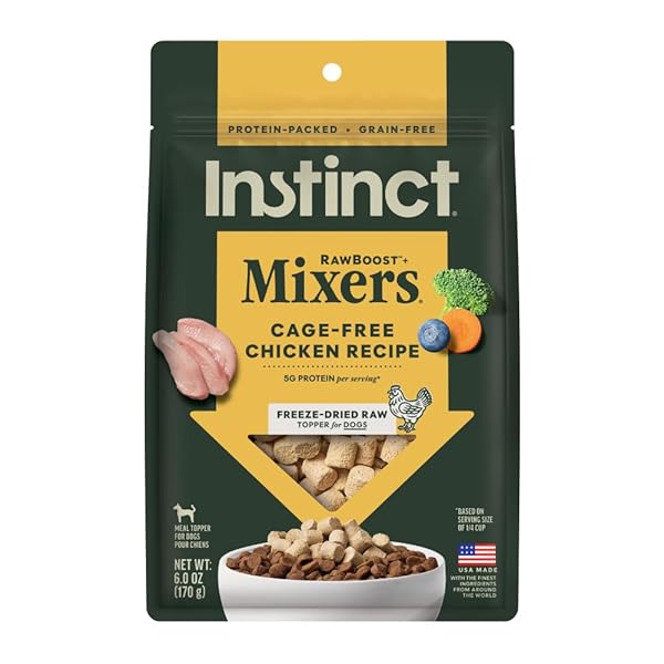 INSTINCT RAWBOOST MIXERS, FREEZE DRIED DOG FOOD TOPPER,...