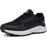 FENLERN Mens Golf Shoes Spikeless Breathable F058 | Lightweight Non Slip Cushioning golf shoes for men comfortable