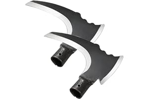 ULWSKY Pack of 2 Replacement Axe Head, Carbon Steel, Forged Steel, Hatchet, Multi Purpose, Silver, 8*6.7*3.3 inch, Chopping S