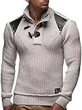 LEIF NELSON Men's Knitted Pullover