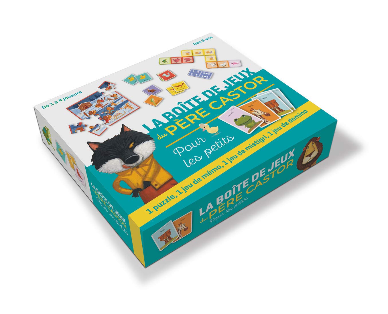 Amazon Fr La Boite De Jeux Du Pere Castor Pour Les Petits Pelon Sebastien Brunelet Madeleine Gautier Vanessa Livres