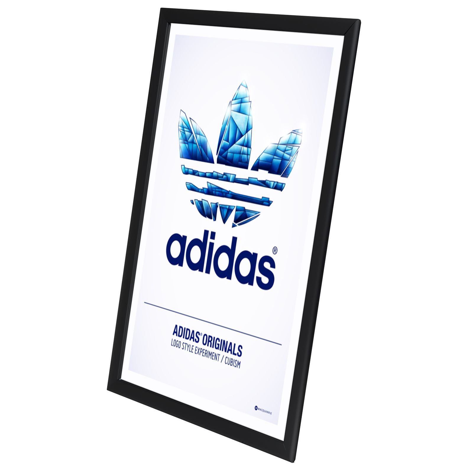 SnapeZo Poster Frame 20x30 Inches, Black 1.25" Aluminum