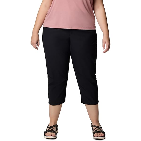 Vêtement Upf 50 Utilitaire Pantalon Capri Columbia Silver Ridge - Randonnée Femme - Protection UV Et Poches Pratiques Capri Randonnée Femme