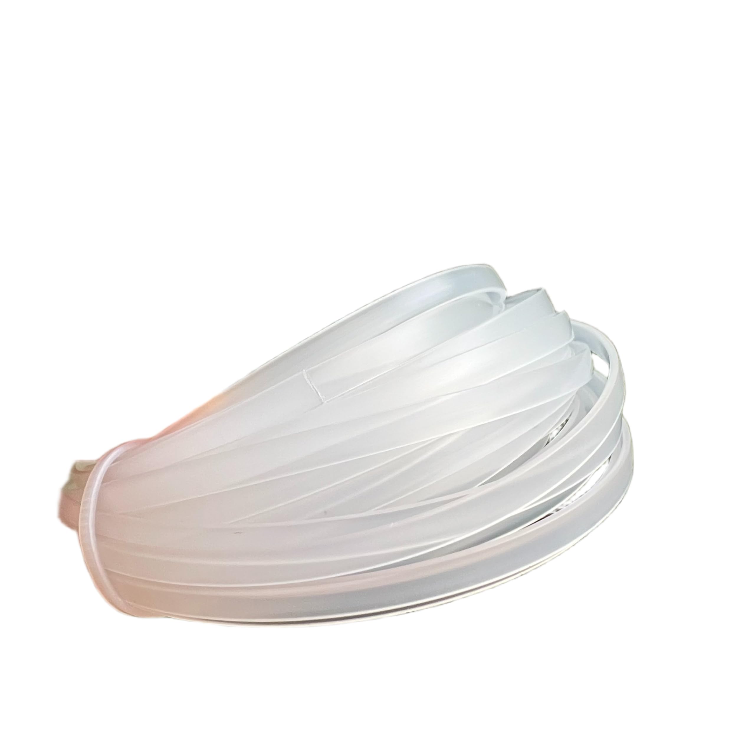 5 Yards x 4mm Boning for Sewing Corset Roll Polyester Corset Boning for Sewing for Making Wedding Dresses Supplies DIY Plastic Boning for Sewing Rigilene Boning Sewing Craft Plastic Boning Making Bra