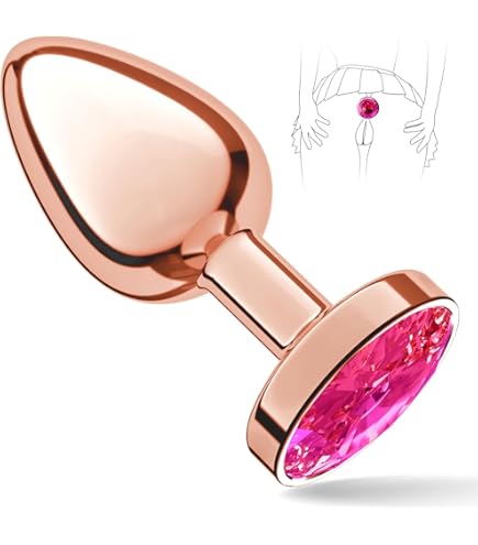 best personal lubricants for female Gems Rosy Gold Anal Plug - Large main image 0