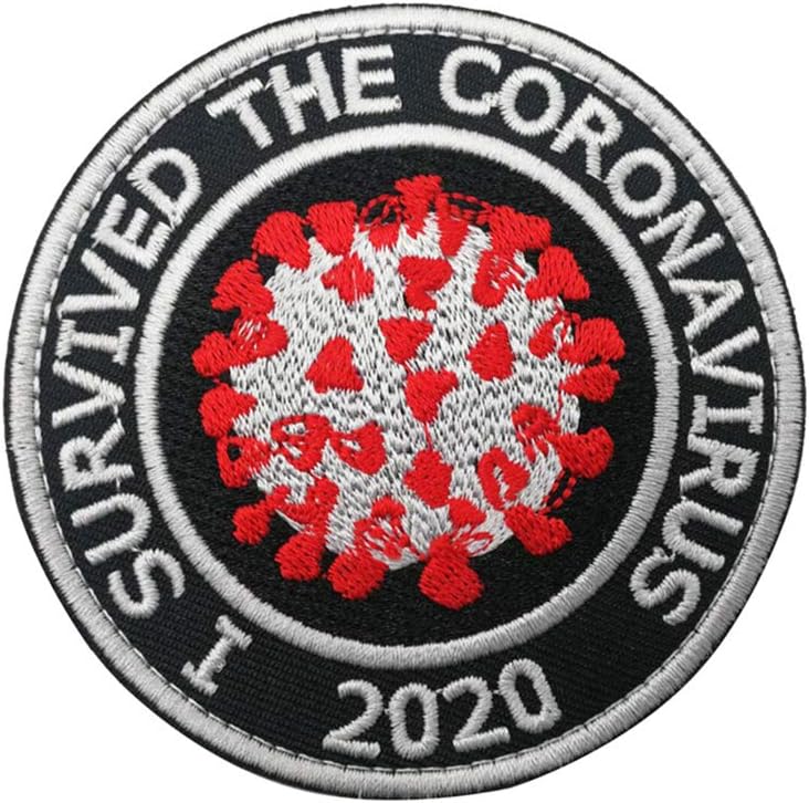 I Survived The2020 Patch, Morale Patch Military Hook and