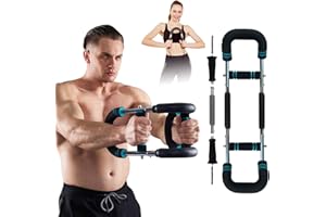 HOTWAVE Ultimate Twister Arm Exerciser.Adjustable Chest Expander, Forearm Enhanced Exercise Strengthener.Upper Body Strength Training Machine.Portable Spring Resistance Home Workout Equipment
