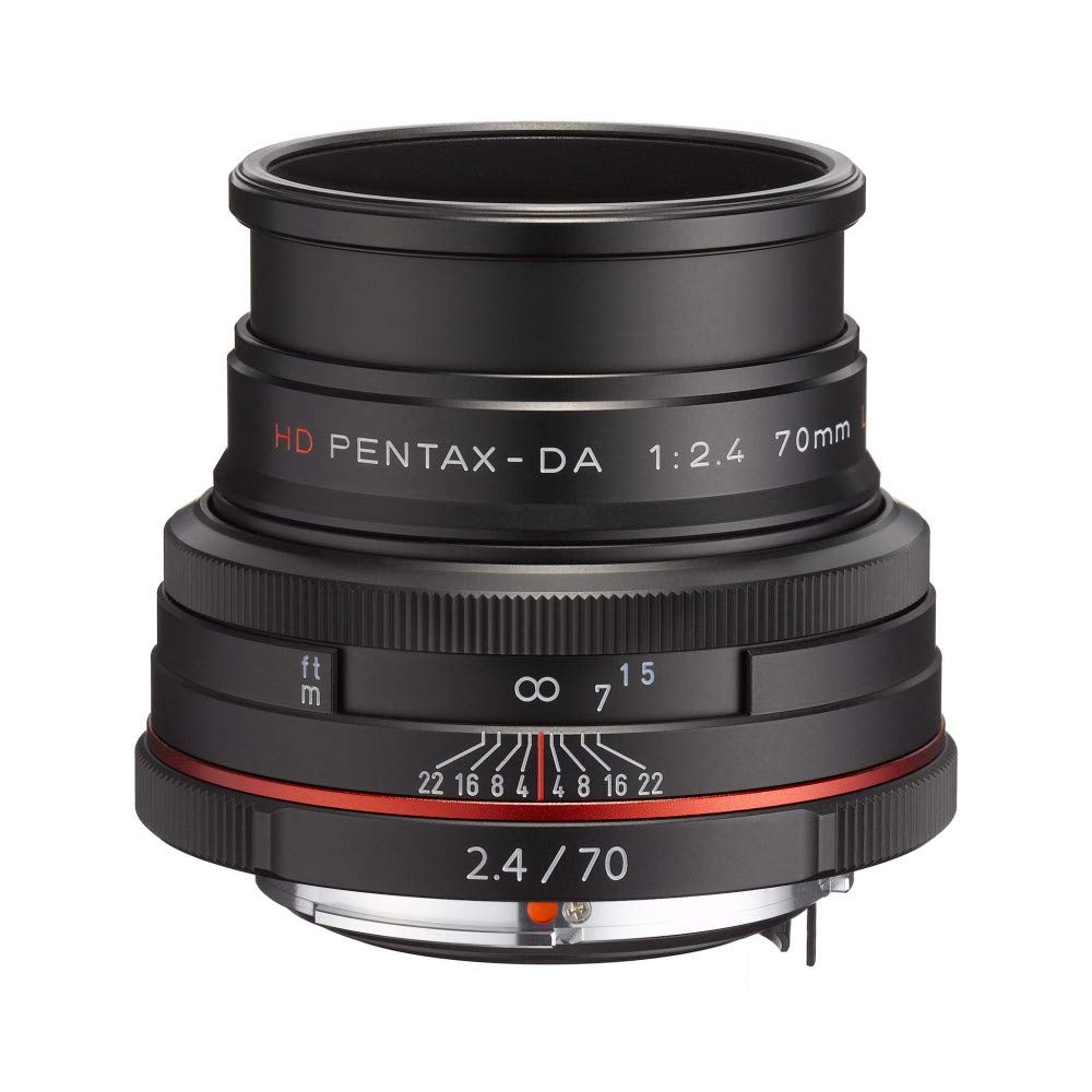 Pentax K-Mount HD DA 70mm f/2.4 70-70mm Lente fija para cámaras Pentax KAF (negro limitado)