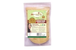 100% Natural Fenugreek Seeds Powder for LONG HAIRS NATURALLY by Malvaniya Herbal Care (100 g) (Only For External USe)