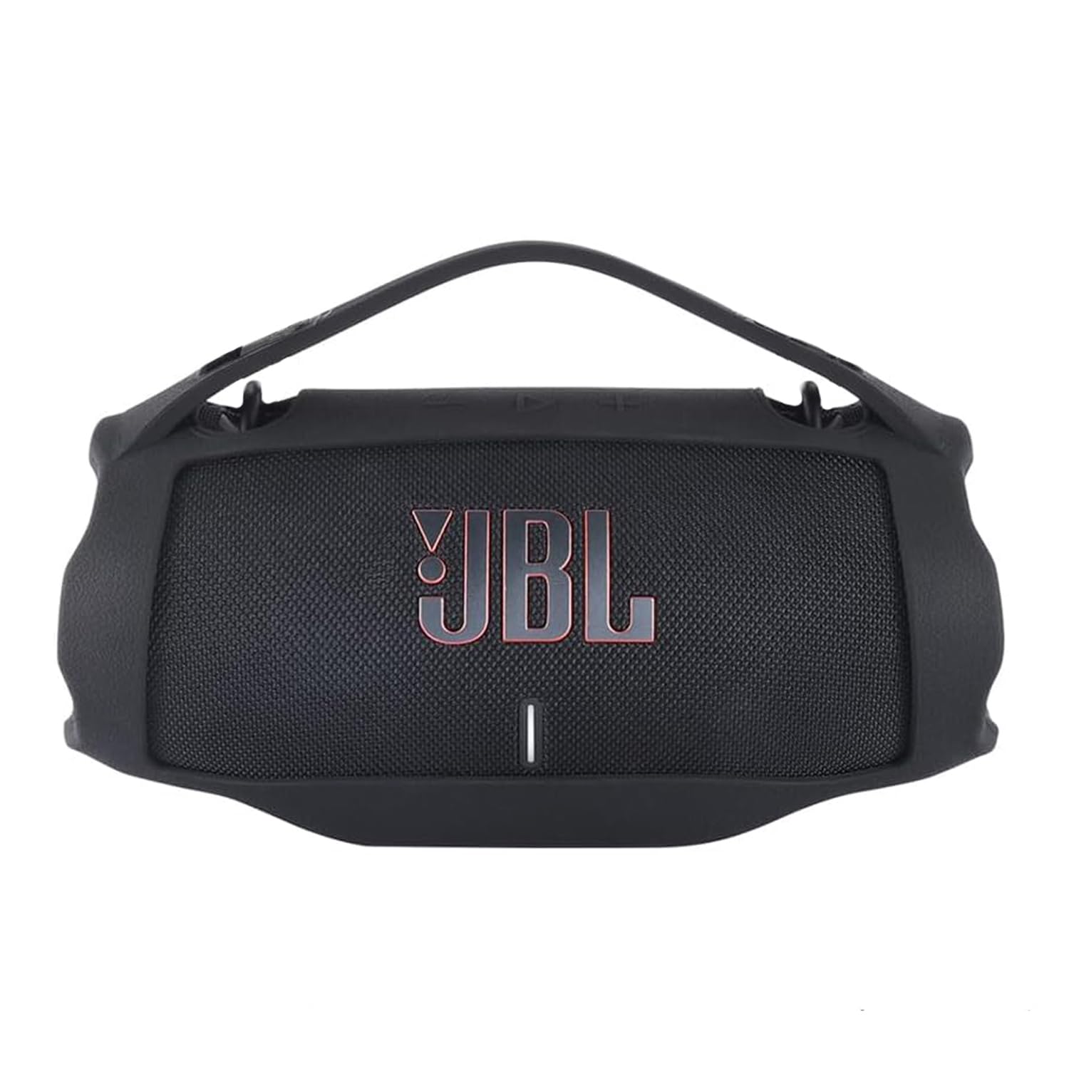 Yaowanguan Silicone Case for JBL Xtreme 4 Portable Bluetooth Speaker,Xtreme 4 Portable Travel Sleeve Protective Skin Carrying Cover(Black)