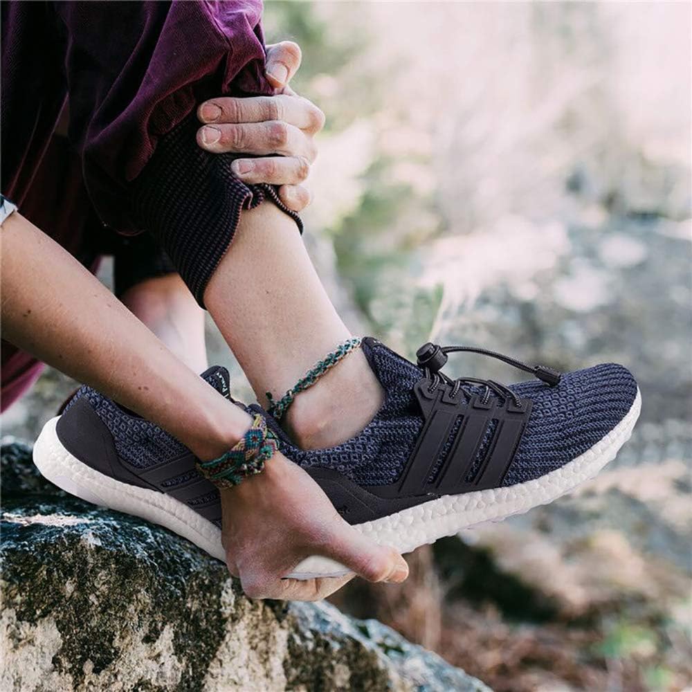 No Tie Shoe Laces for Kids Adults, Elastic laces with Lock Device for Sneakers: Clothing