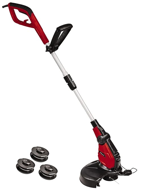 EINHELL Electric Grass Trimmer, Adjustable and User-Friendly, Red