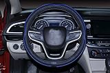 ISTN Microfiber Leather Car Steering Wheel Cover 15 Inch Universal view 2