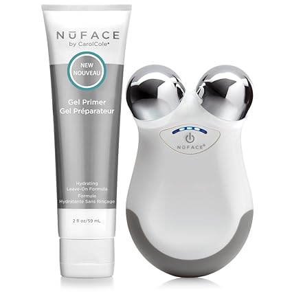 Amazon.com: NuFACE Mini Petite Facial Toning Device, Mini Device +  Hydrating Leave-On Gel Primer, Handheld Skin Care Device to Lift Contour  Tone Skin + Reduce Look of Wrinkles, FDA-Cleared At-Home System: Carol