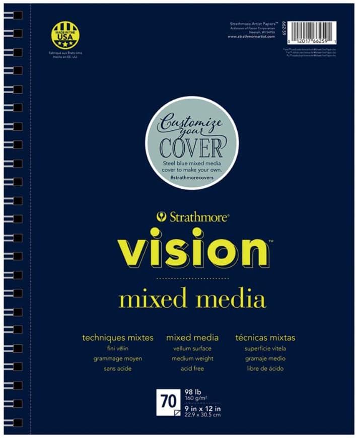 VSN MX MED PAD 9X12 70SH(6)