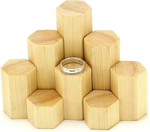 wooden display blocks