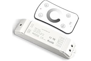 Led dimming M4-5A Remote Control M1 12-24V 3Ax3CH 5Ax4CH 3 4 Channel Receiver 5050 3528 Monochrome Strip Controller(M1 M4-5A)