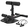 leikefitness Deep Sissy Squat Bench Core Workout Multifunctional Leg Exercise Machine for Home Gym