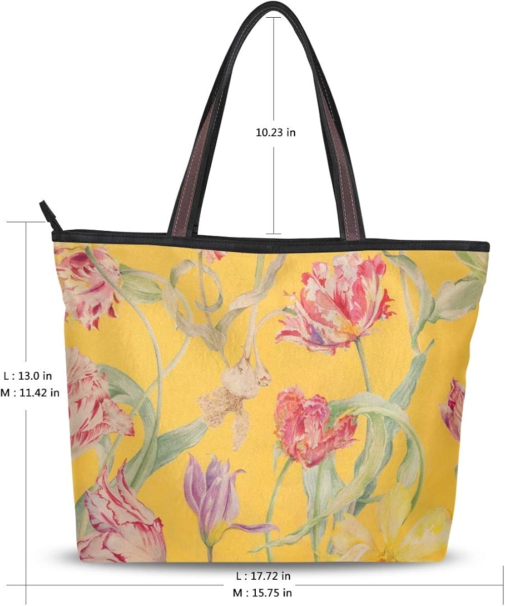large yellow tote bag