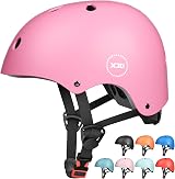 XJD Kids Helmet Toddler Adjustable Bicycle Skateboard Helmet Pink Small
