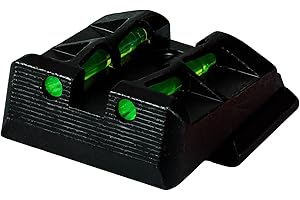 Hi-Viz RGALW11 Litewave Rear Sight, Fits Ruger Full & Compact Size, Includes Red White Green Lite Pipes