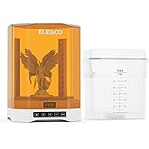ELEGOO Mercury Plus 3.0 Larger Wash and Cure Station, Resin Curing Machine for LCD/SLA/DLP 3D Printing Models, Best for Satur