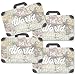 Big Dot of Happiness World Awaits - Suitcase Decorations DIY Travel Themed Party Essentials - Set of 20