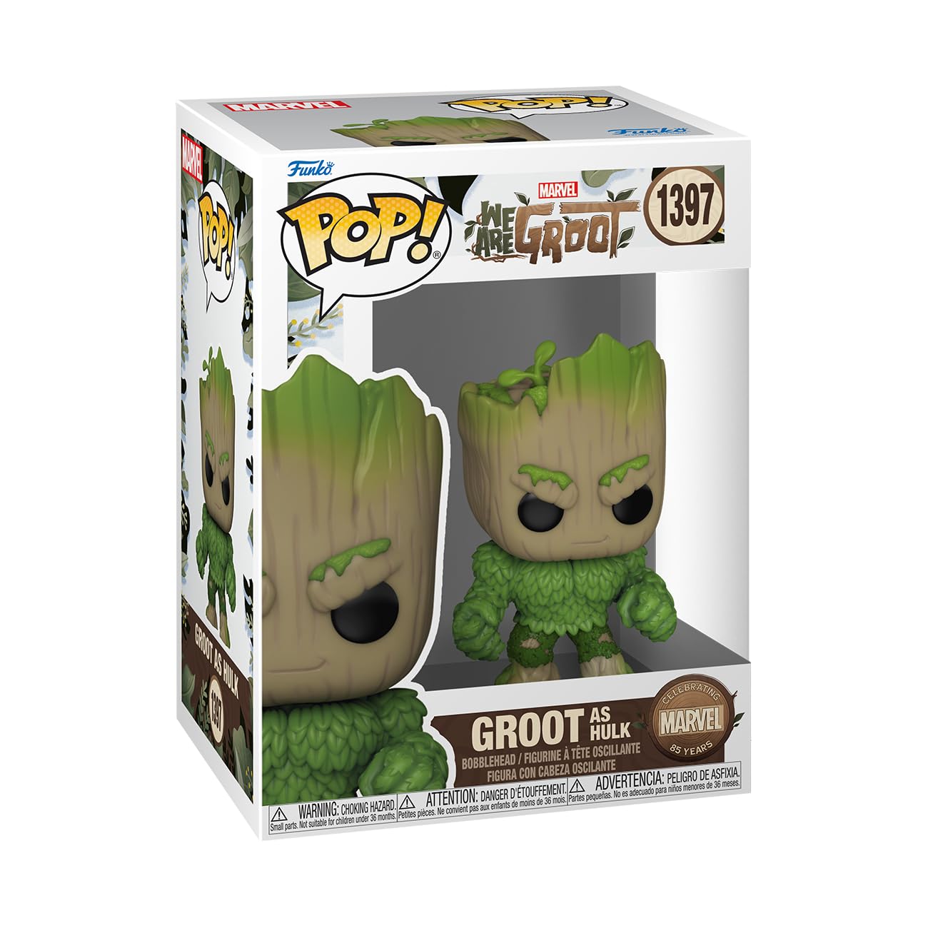 Funko Pop! Marvel: WAG - Hulk - We Are Groot - Collectable Vinyl Figure - Gift Idea - Official Merchandise - Toys for Kids & Adults - TV Fans - Model Figure for Collectors and Display