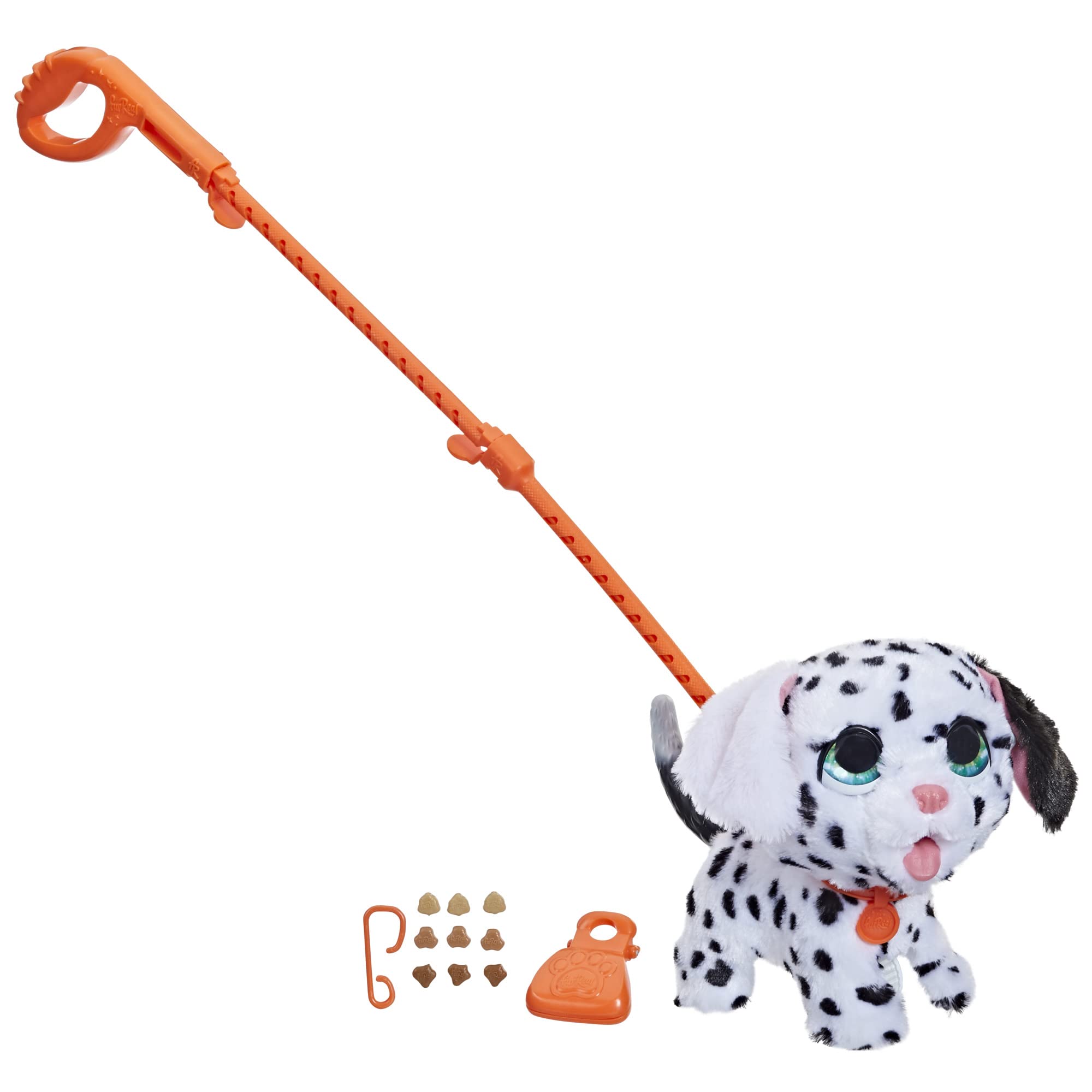 FurReal Poopalots Big Wags Interactive Toy Dalmatian with 9 Treats and Poop Scooper, for Girls and Boys Ages 4 and Up