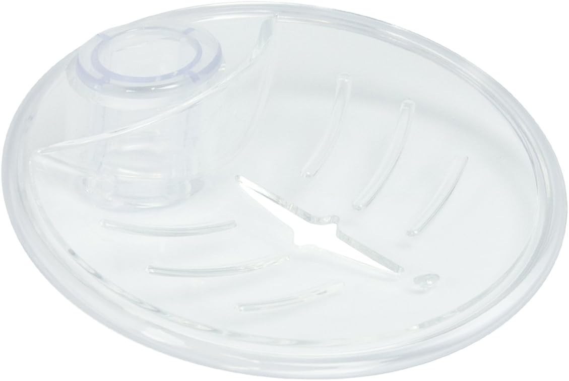 Triton Showers RERRSD25CLR Riser Rail Soap Dish, Clear, 25 mm Amazon