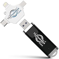 ThePhotoStick® Omni 128GB USB Flash Drive & Memory