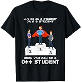 C++ Programming T-Shirt Funny Coding Tees T-Shirt