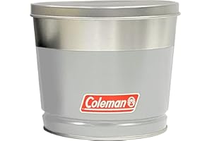 Coleman Outdoor Citronella Candle, Decorative Tin Bucket Candle for Patio, Backyard, Camping, and Outdoor Use, Up to 25 Hours